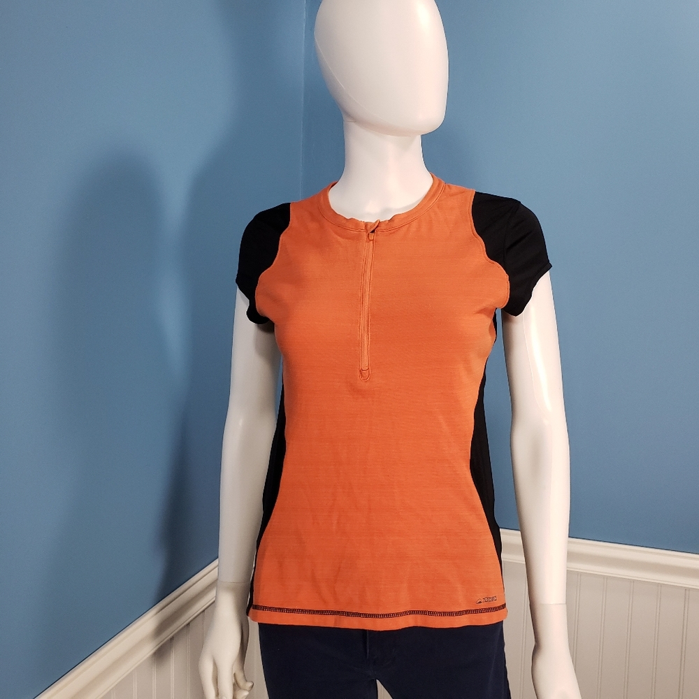 ZOIC Womens  jersey orange black Medium